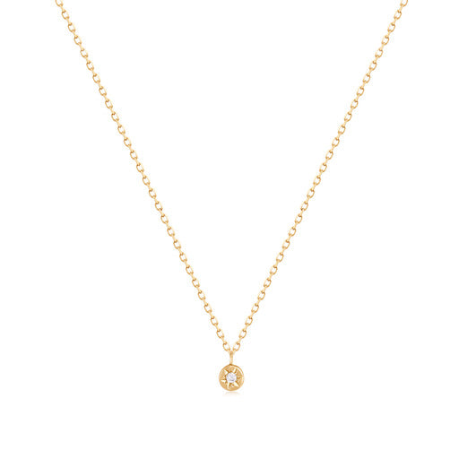 Gold Dot Ball Chain Necklace – MAZEE Jewelry