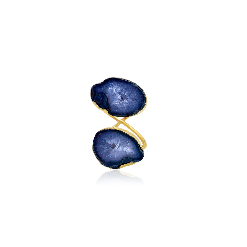 Geode Double Ring