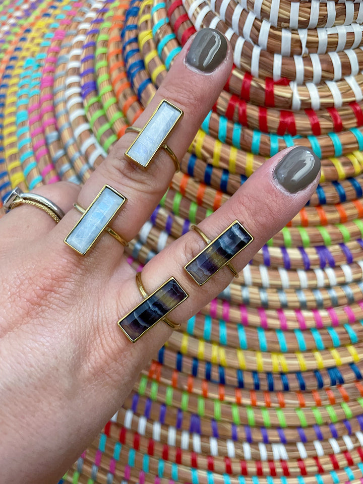 Gem Bar Ring