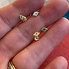 Gold Diamond Sprinkle Studs