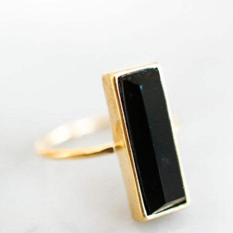 Gem Bar Ring